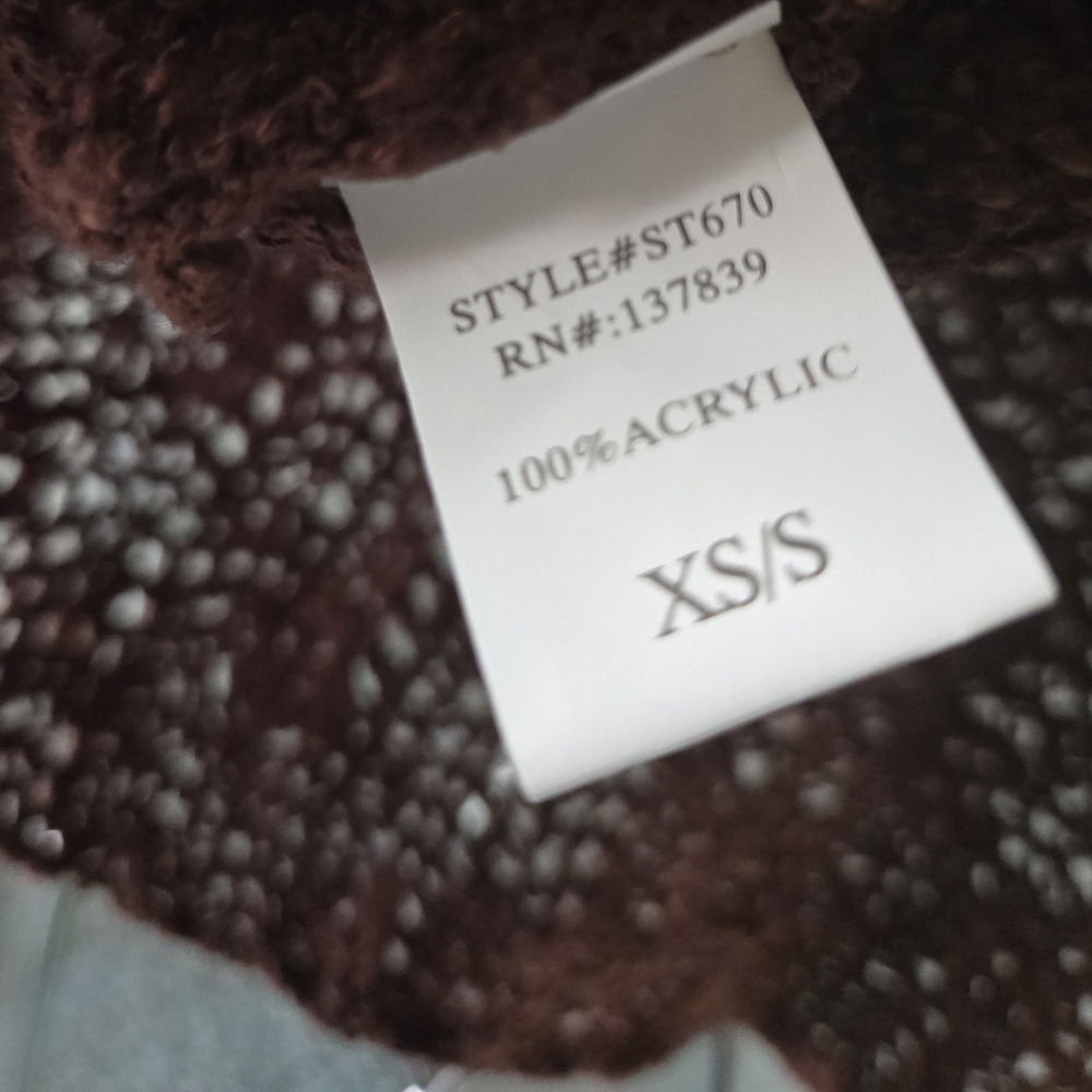Altar’d State Twist Back Knit Sweater 🍷 Boho Cozy Fall Vibes XS/S - Picture 6 of 6